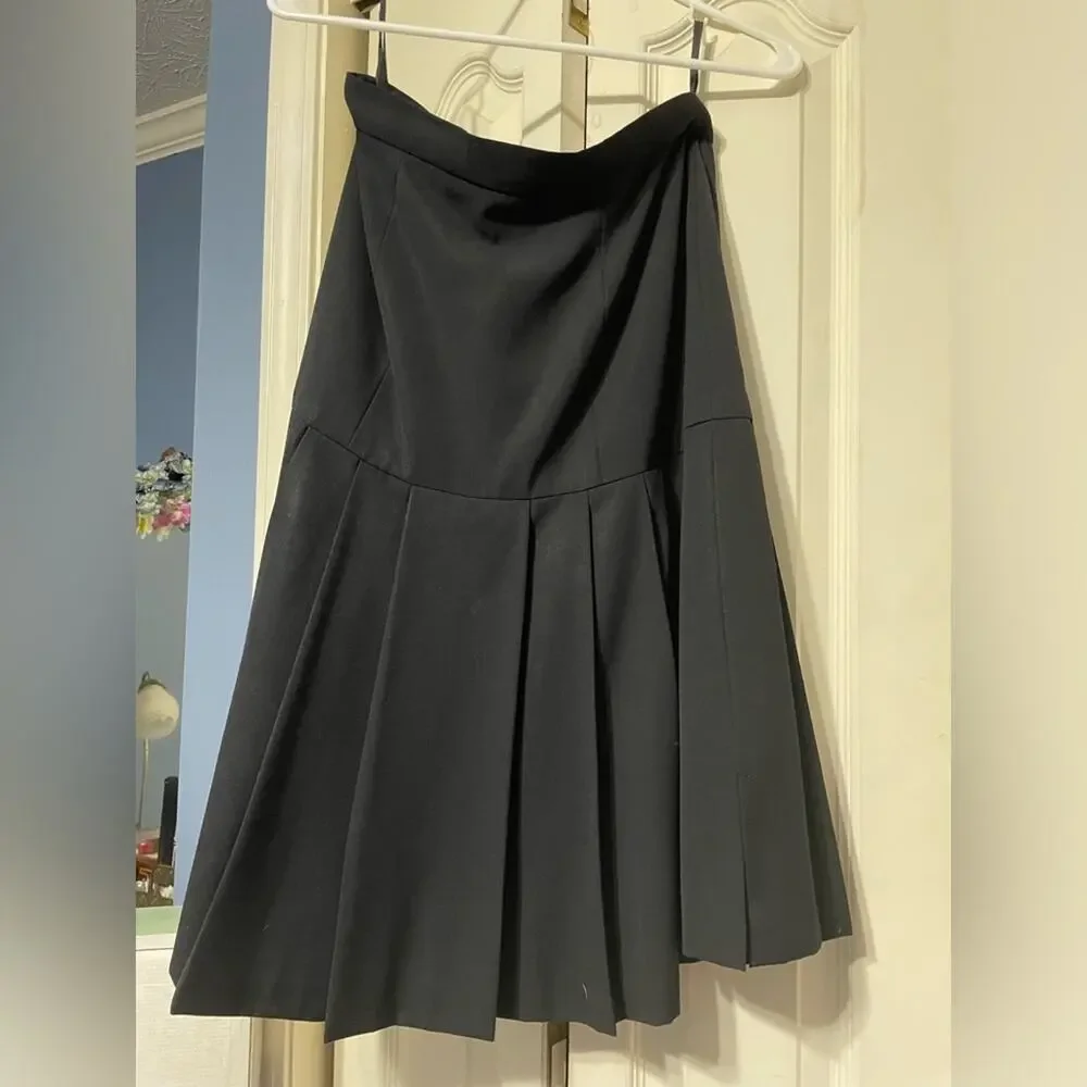 80s Chanel pleated skirt